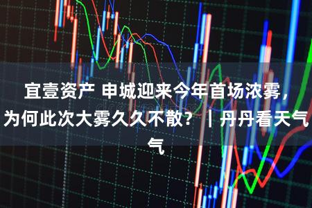 宜壹资产 申城迎来今年首场浓雾，为何此次大雾久久不散？｜丹丹看天气