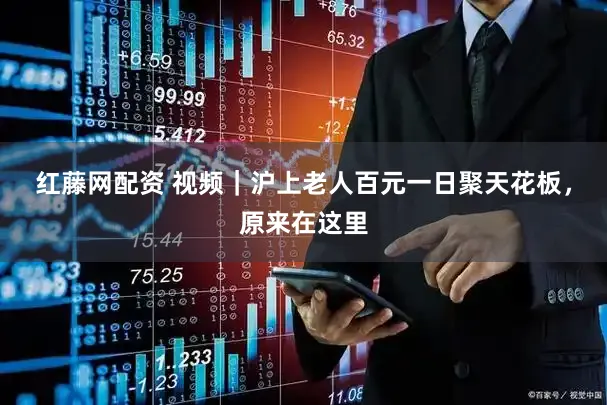 红藤网配资 视频｜沪上老人百元一日聚天花板，原来在这里