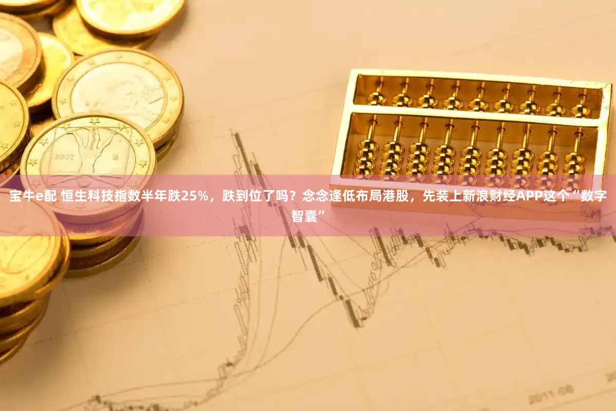 宝牛e配 恒生科技指数半年跌25%，跌到位了吗？念念逢低布局港股，先装上新浪财经APP这个“数字智囊”